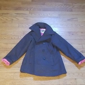 A size 8 gray winter coat